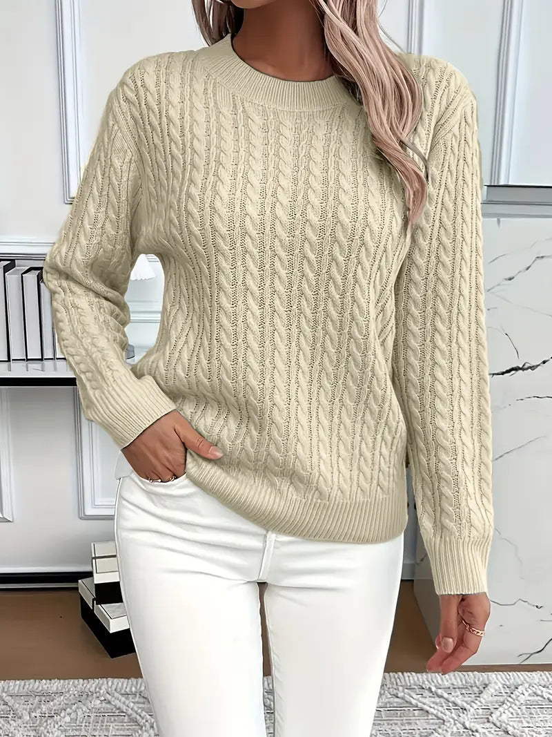 Liora™ | Stickad Tröja för Dam