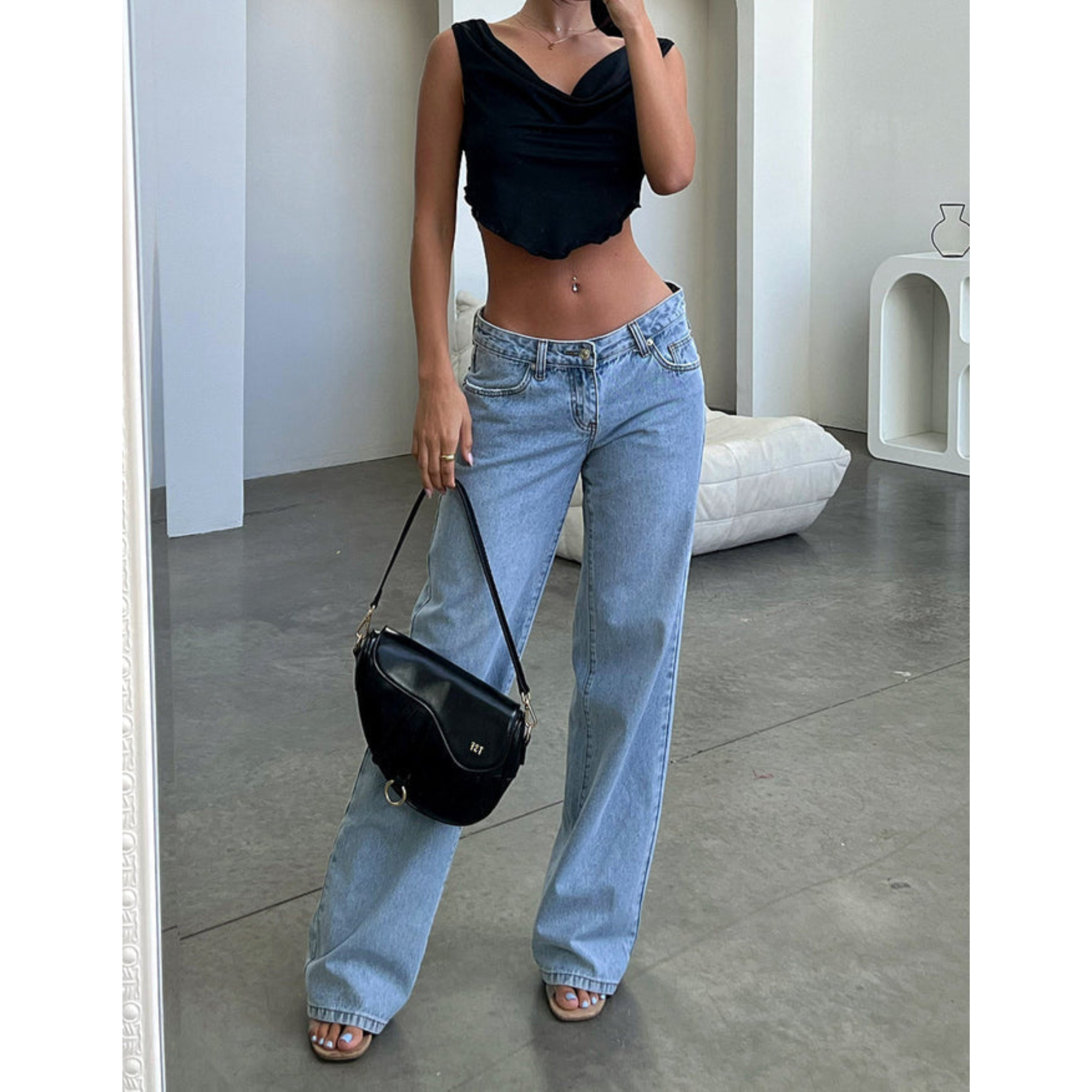 Romani™ | Lågmidjade Jeans