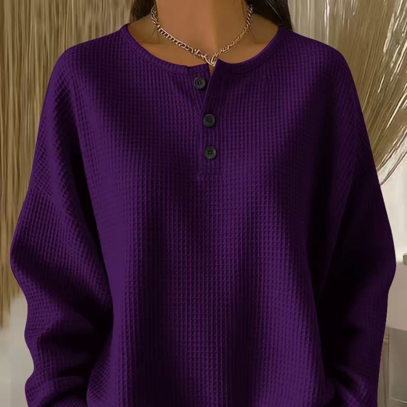 Becca™ - Avslappet Vaffeltopp