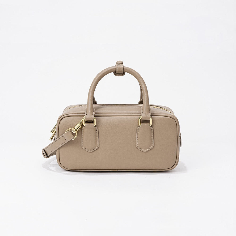 Romani™ | Vintage Äkta Läder Crossbody Handväska