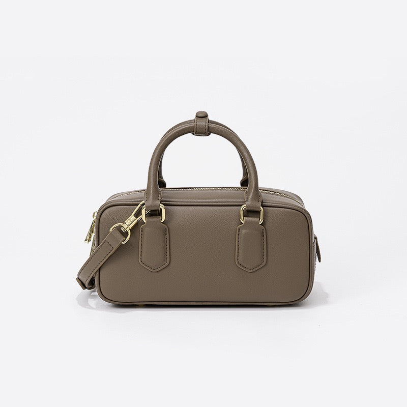 Romani™ | Vintage Äkta Läder Crossbody Handväska