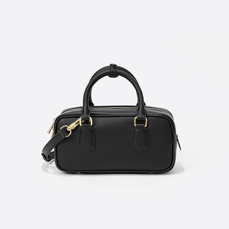 Romani™ | Vintage Äkta Läder Crossbody Handväska