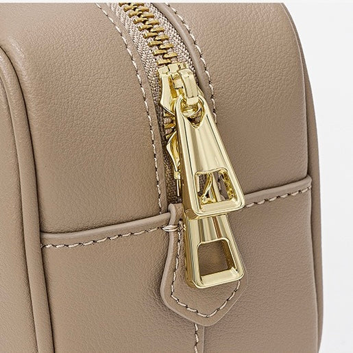 Romani™ | Vintage Äkta Läder Crossbody Handväska