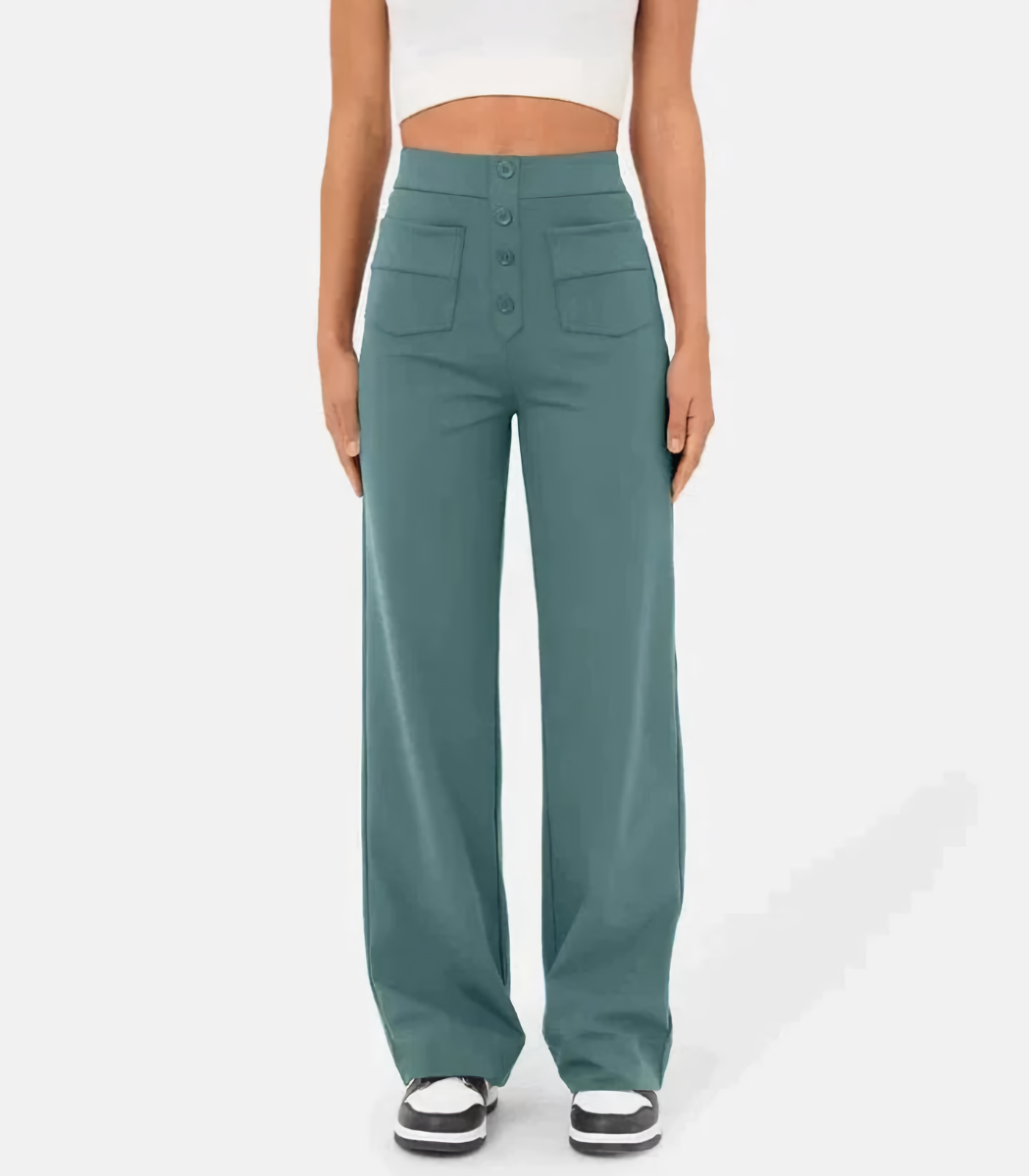 Romani™ | Högmidjade Stretchbyxor