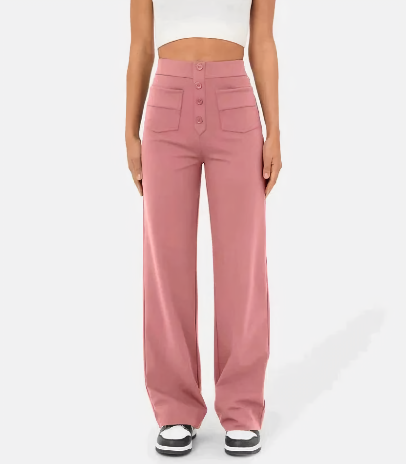 Romani™ | Högmidjade Stretchbyxor
