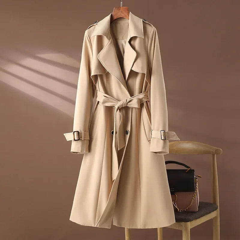 Liora™ - Klassisk trenchcoat