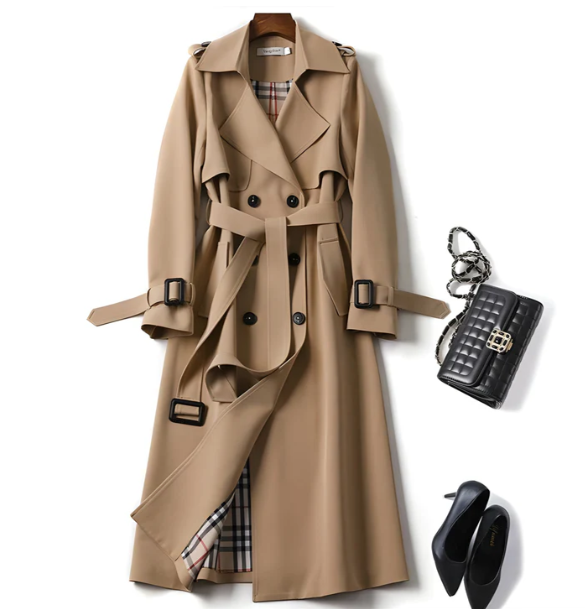 ELISÈ | ELEGANT TRENCHCOAT MED TIDLÖS STIL