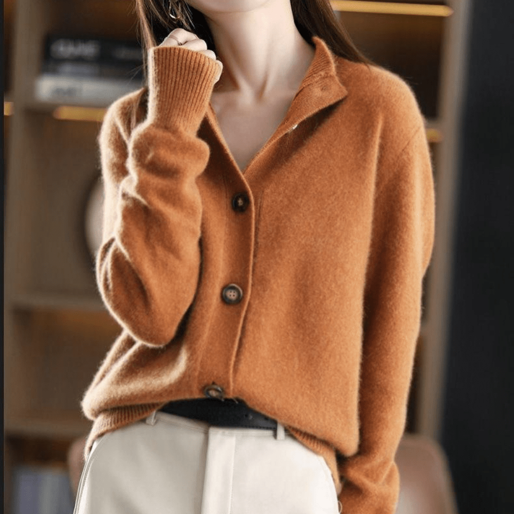 Romani™ | Stickad Cashmere-Väst