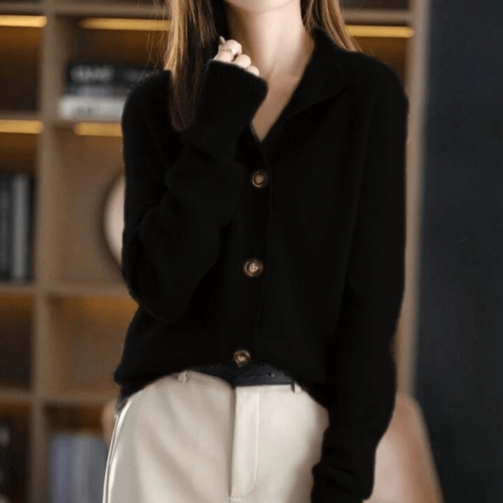 Romani™ | Stickad Cashmere-Väst