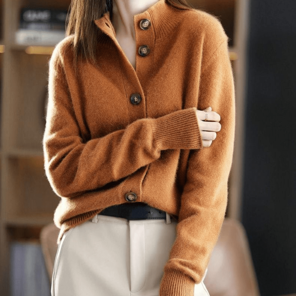 Romani™ | Stickad Cashmere-Väst