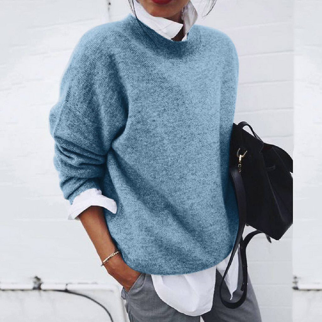Liora™ | Mjuk oversized tröja med rund hals