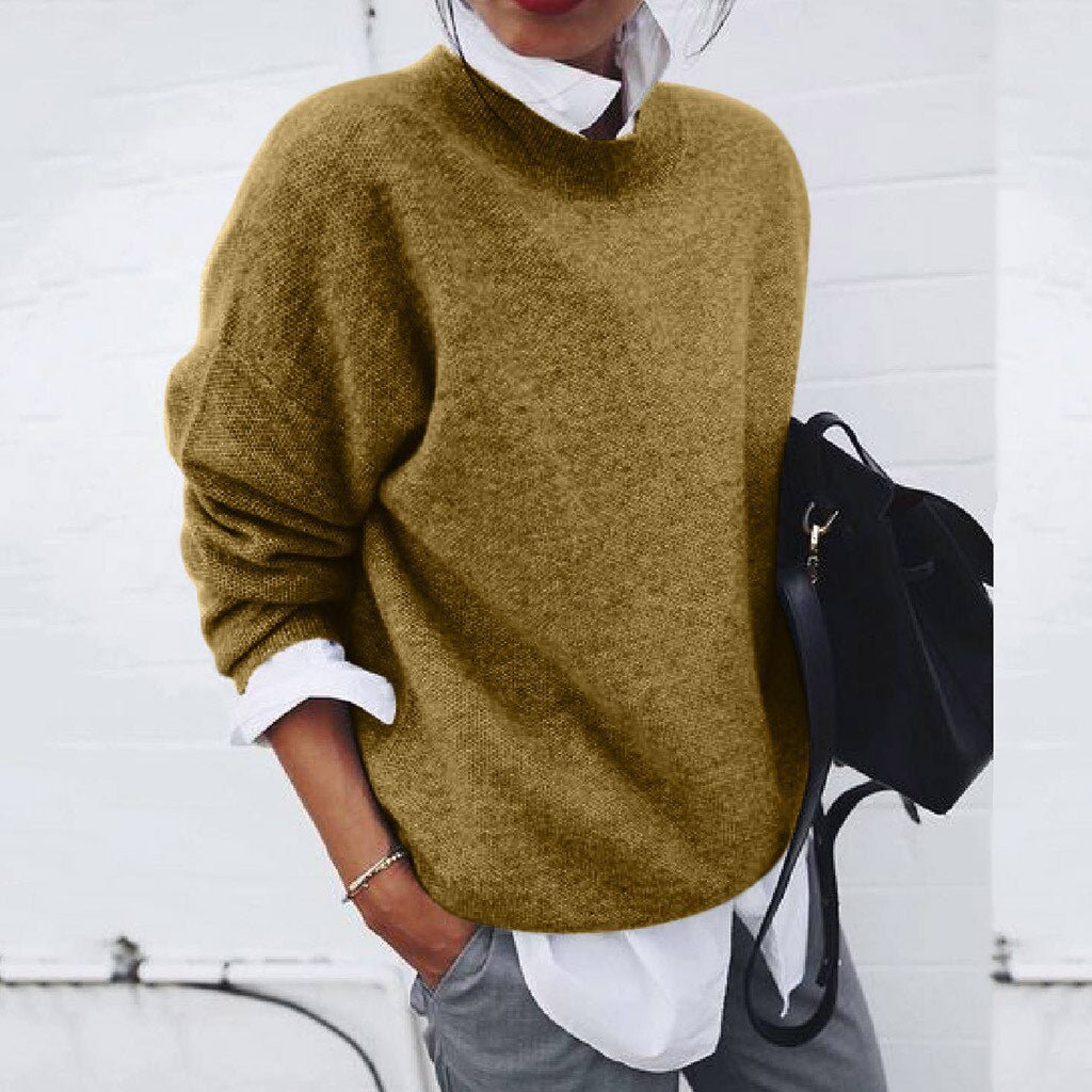 Liora™ | Mjuk oversized tröja med rund hals