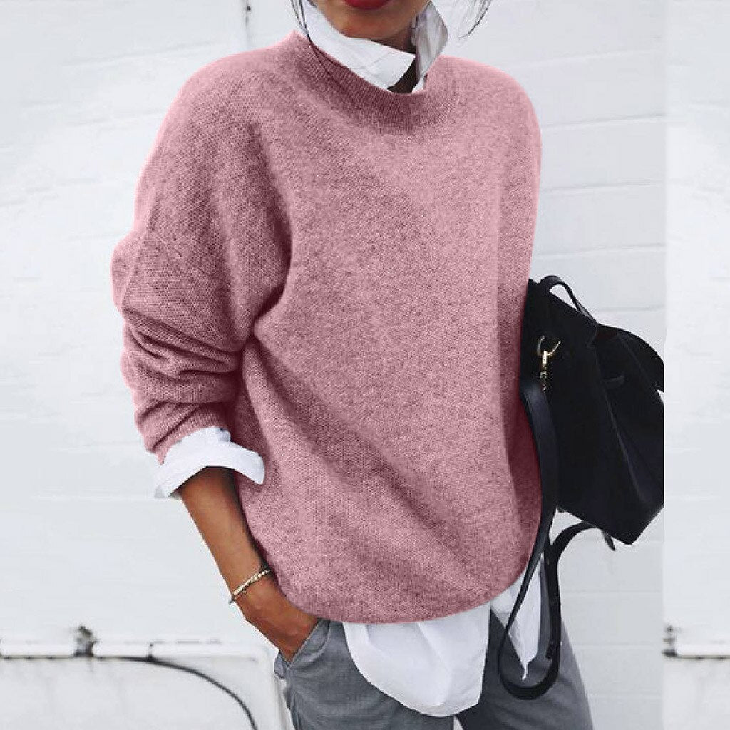 Liora™ | Mjuk oversized tröja med rund hals