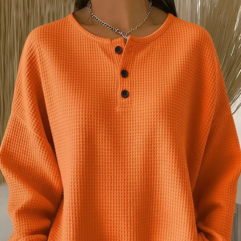 Becca™ - Avslappet Vaffeltopp