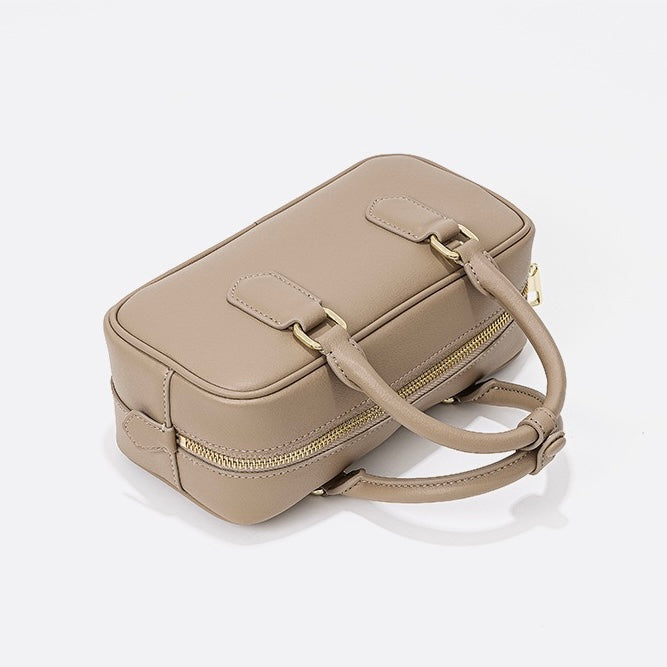 Romani™ | Vintage Äkta Läder Crossbody Handväska