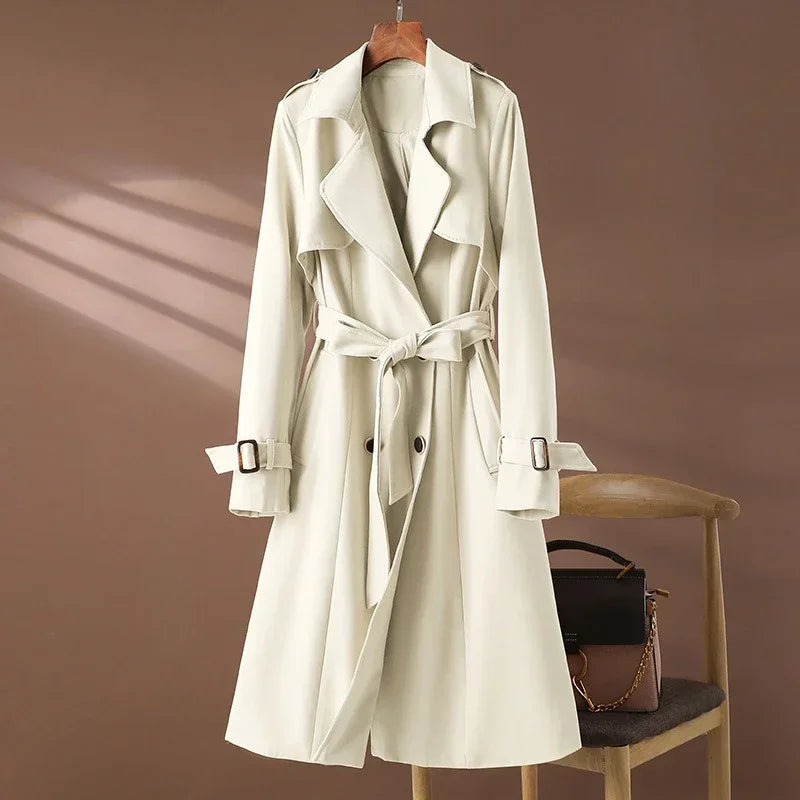Liora™ - Klassisk trenchcoat