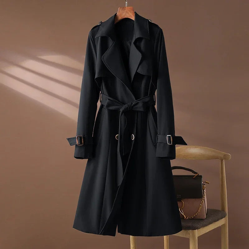 Liora™ - Klassisk trenchcoat