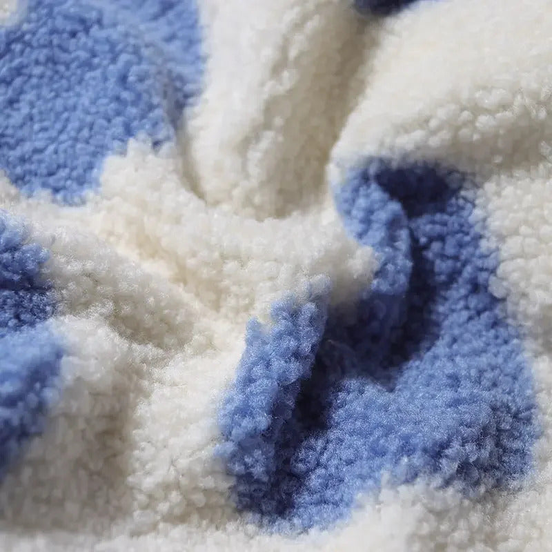 Liora™ - Vändbar jacka med hjärtmönster