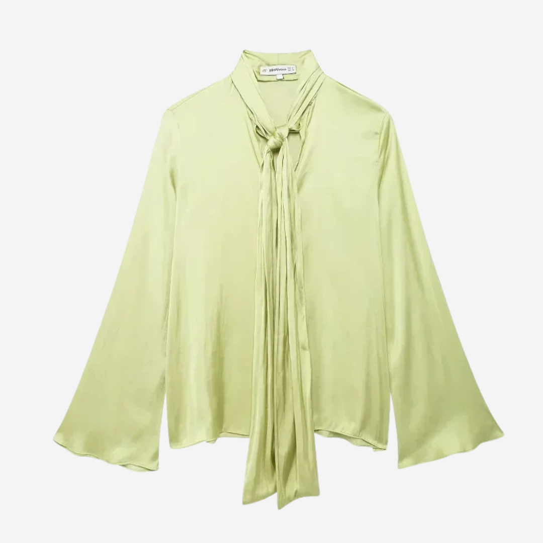 Romani™ | Blus med knytband