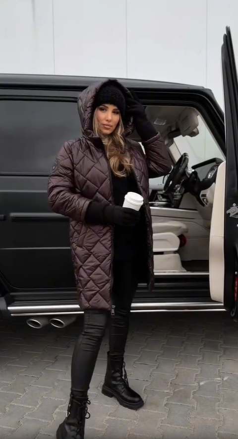 Liora™| Elegant Jacka med huva